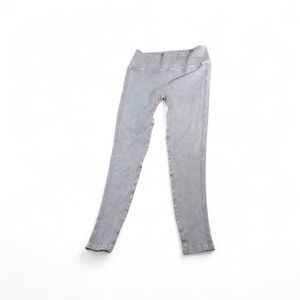 NUX Gray Bleached Leggings